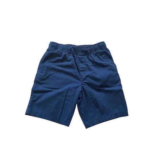 Wonder Nation Boys Cotton Blend Shorts Navy Blue Beach Summer Vacation Classic - Picture 1 of 10